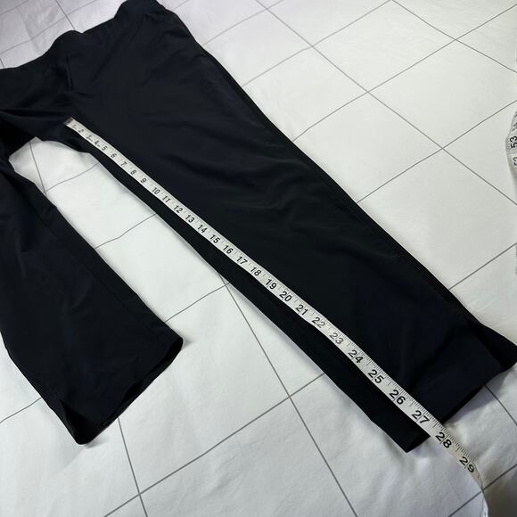 Athleta Pants Women 4 Black Brooklyn Ankle Pull On Travel Casual Stretch Minimal - Picture 10 of 12